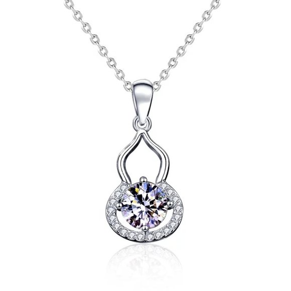 Jewelry - 1ct. t.w. Diamond Pear Shape Necklace